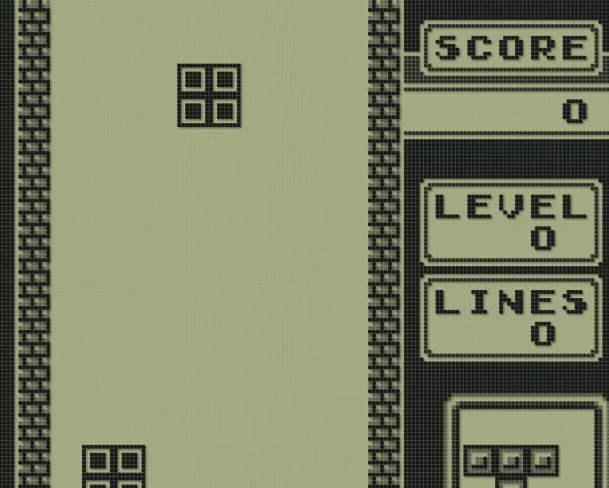 Tetris with the Pocket look