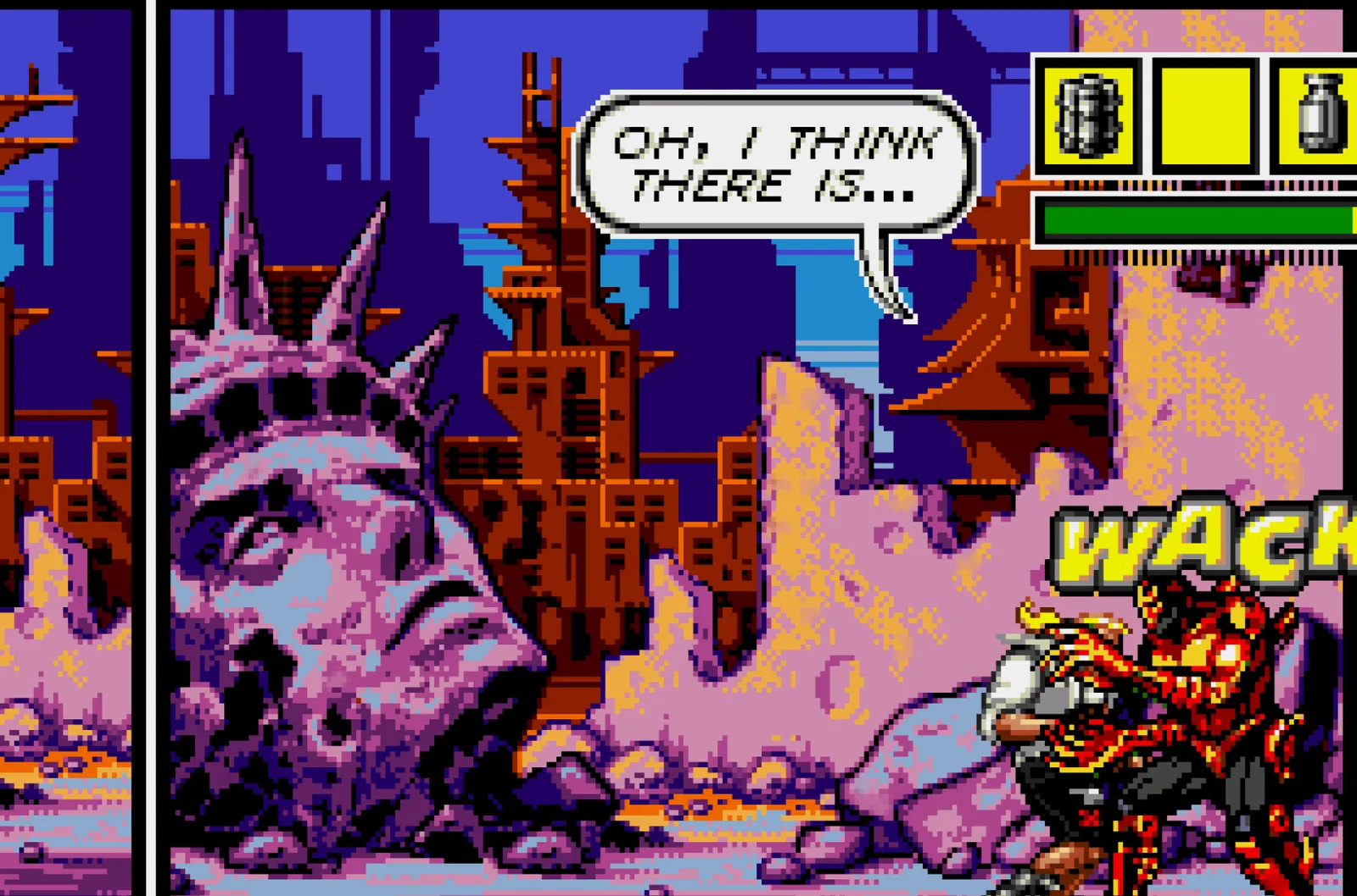 Comix Zone with the Sharp pixels look
